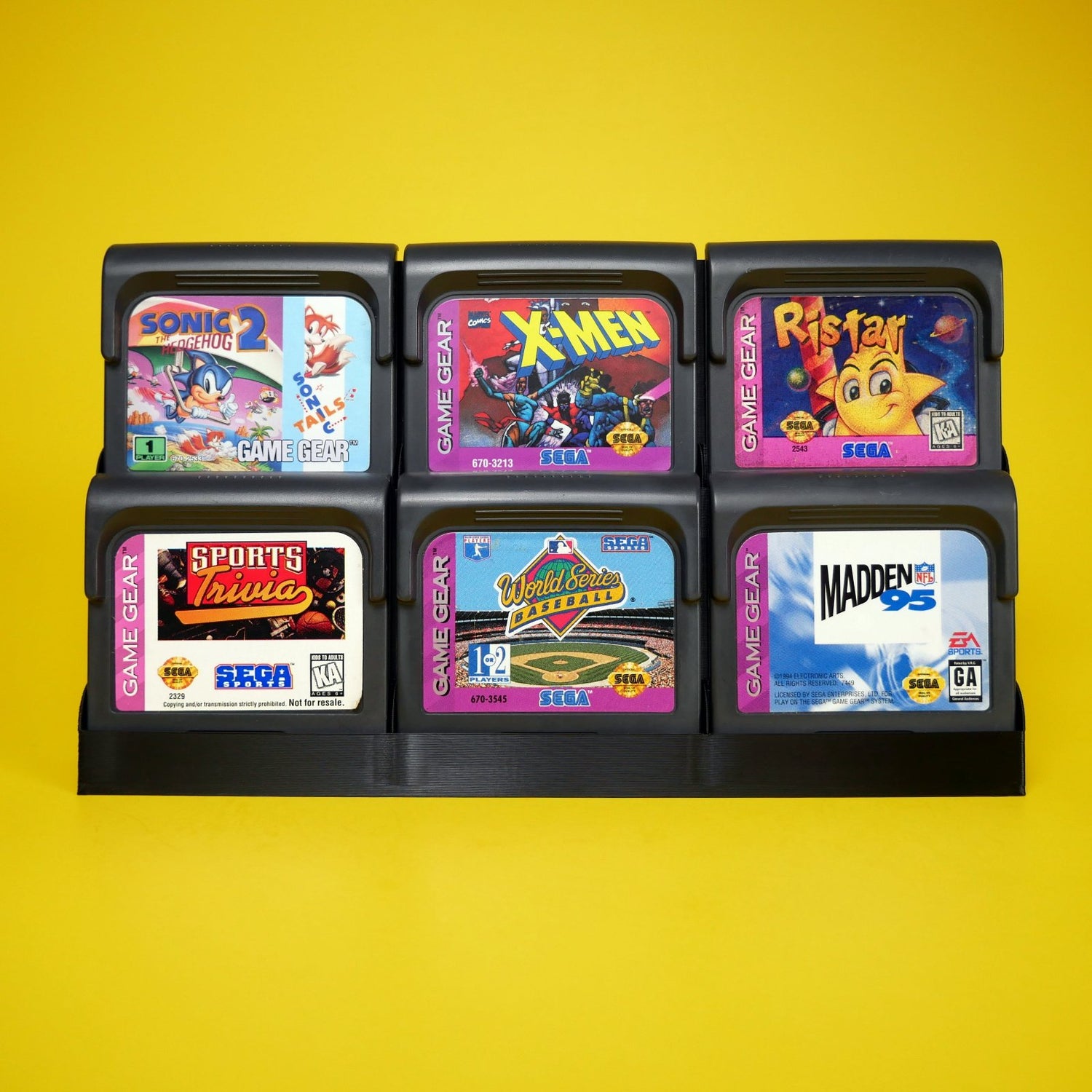 Game Gear Game Display Tower