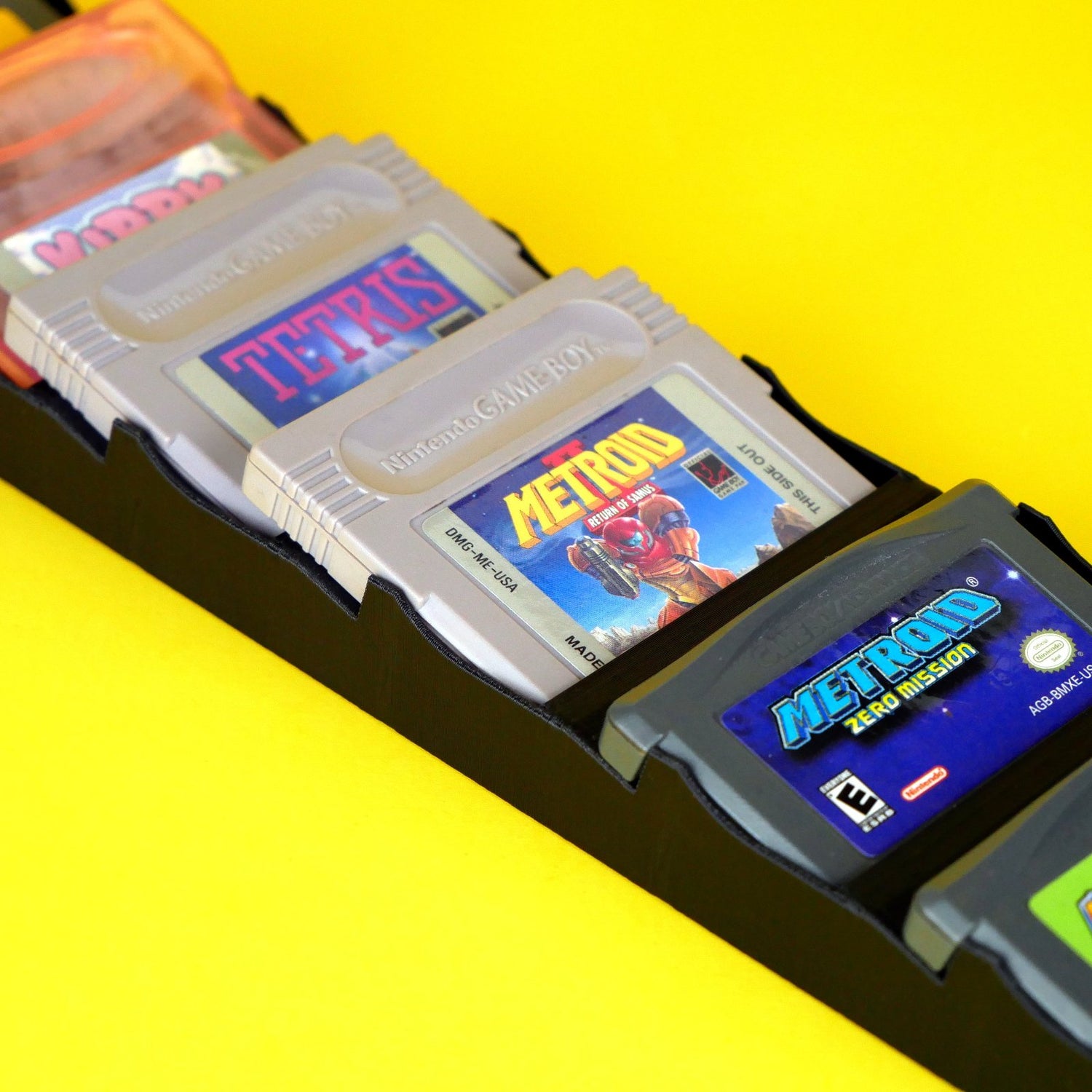 GameBoy GBA Flat Drawer Organizer