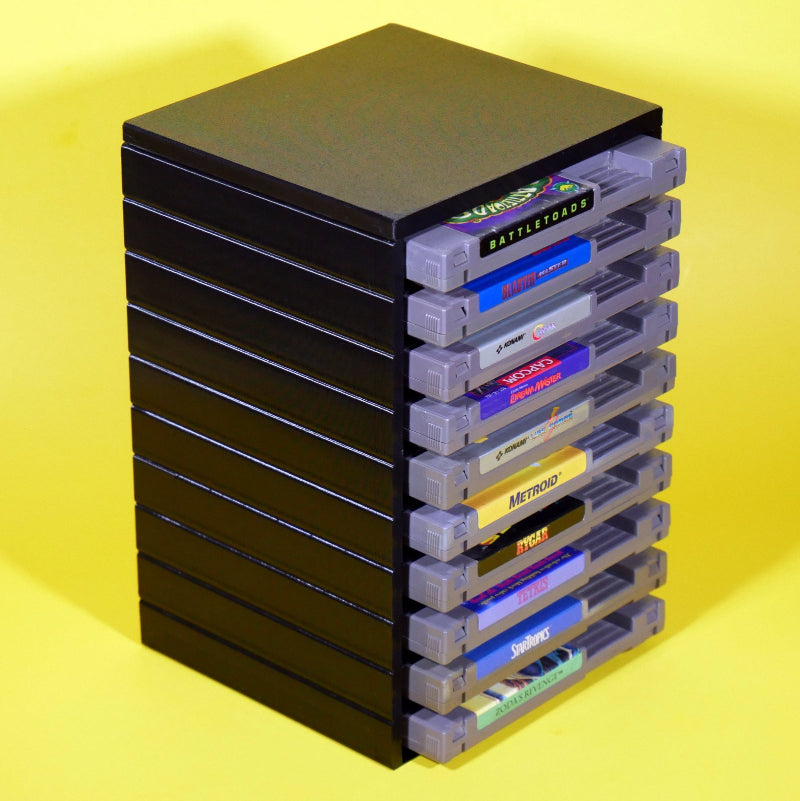 Stackable NES Cart Organizer