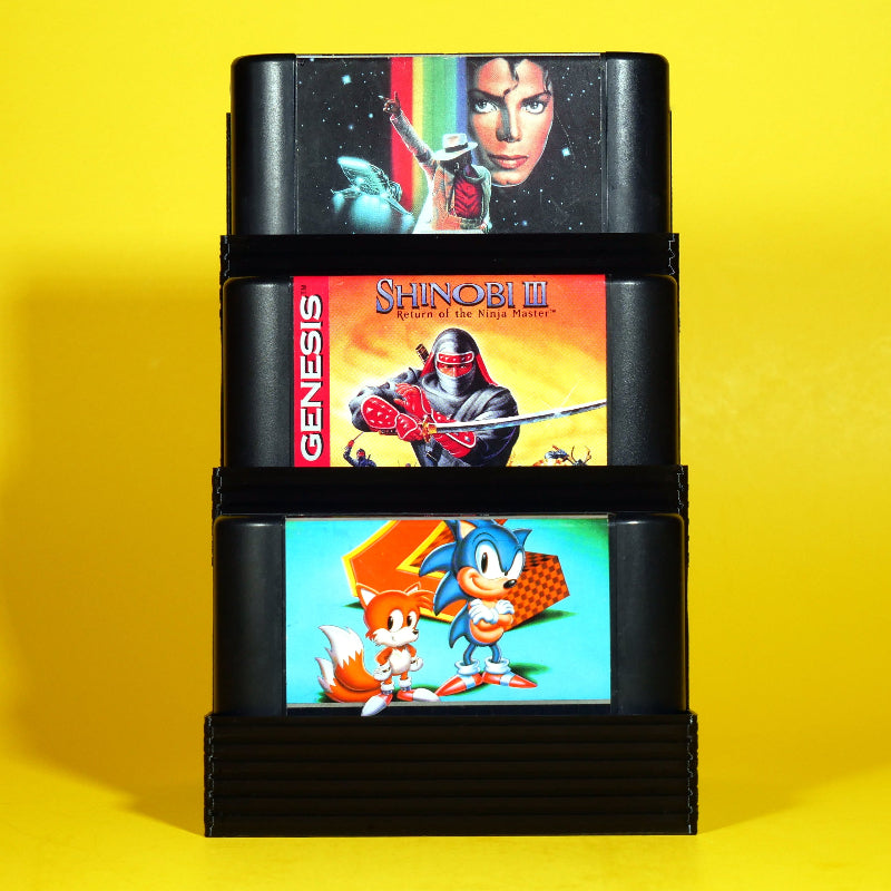 Sega Genesis / MegaDrive Game Display Tower