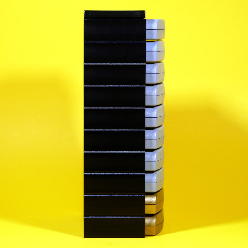 N64 Stackable Organizer 10-slots with side view