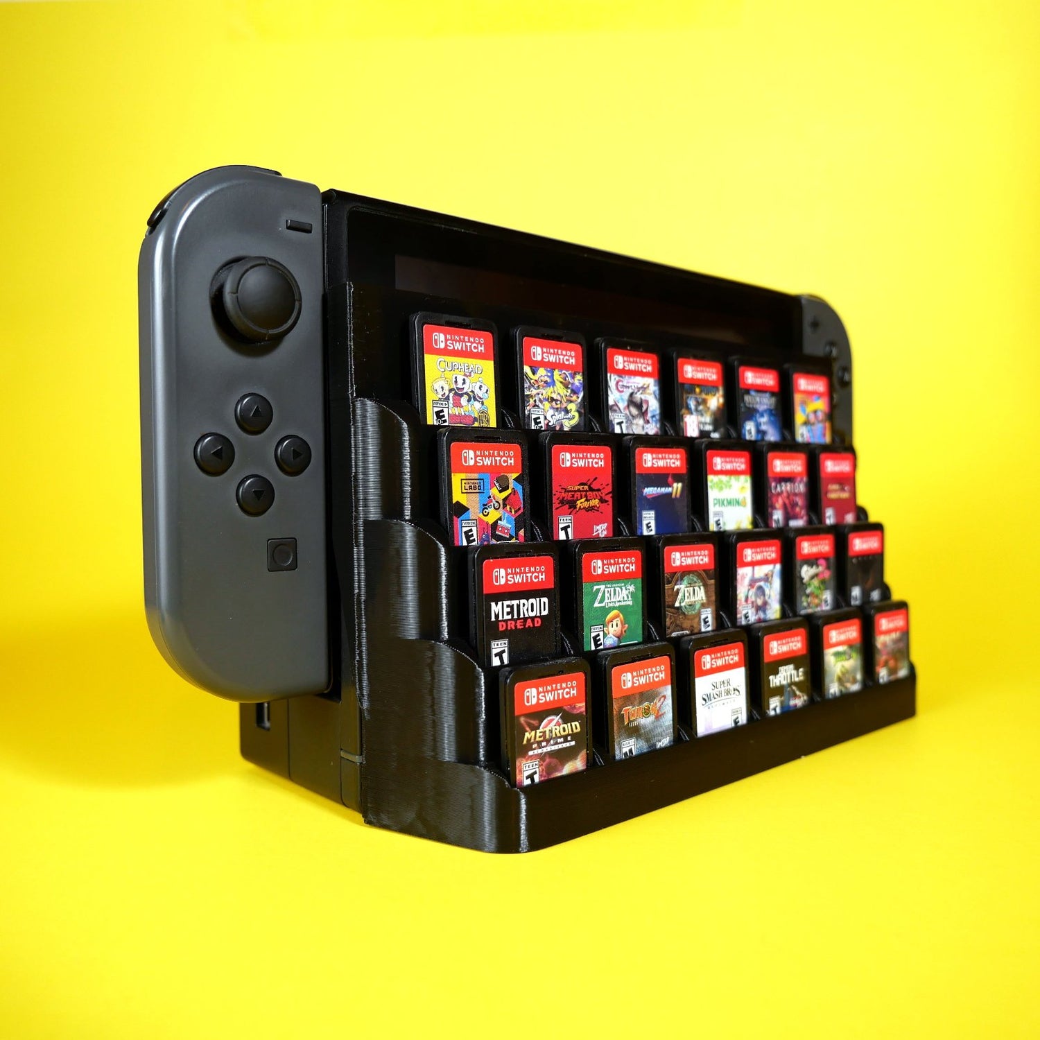 Switch Dock Mounted Add-on Game Storage