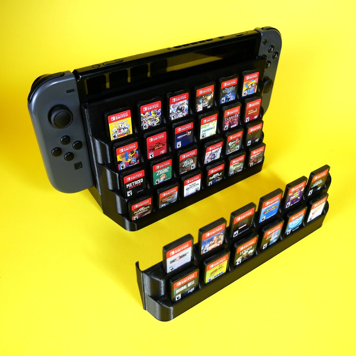 Switch Dock Mounted Add-on Game Storage