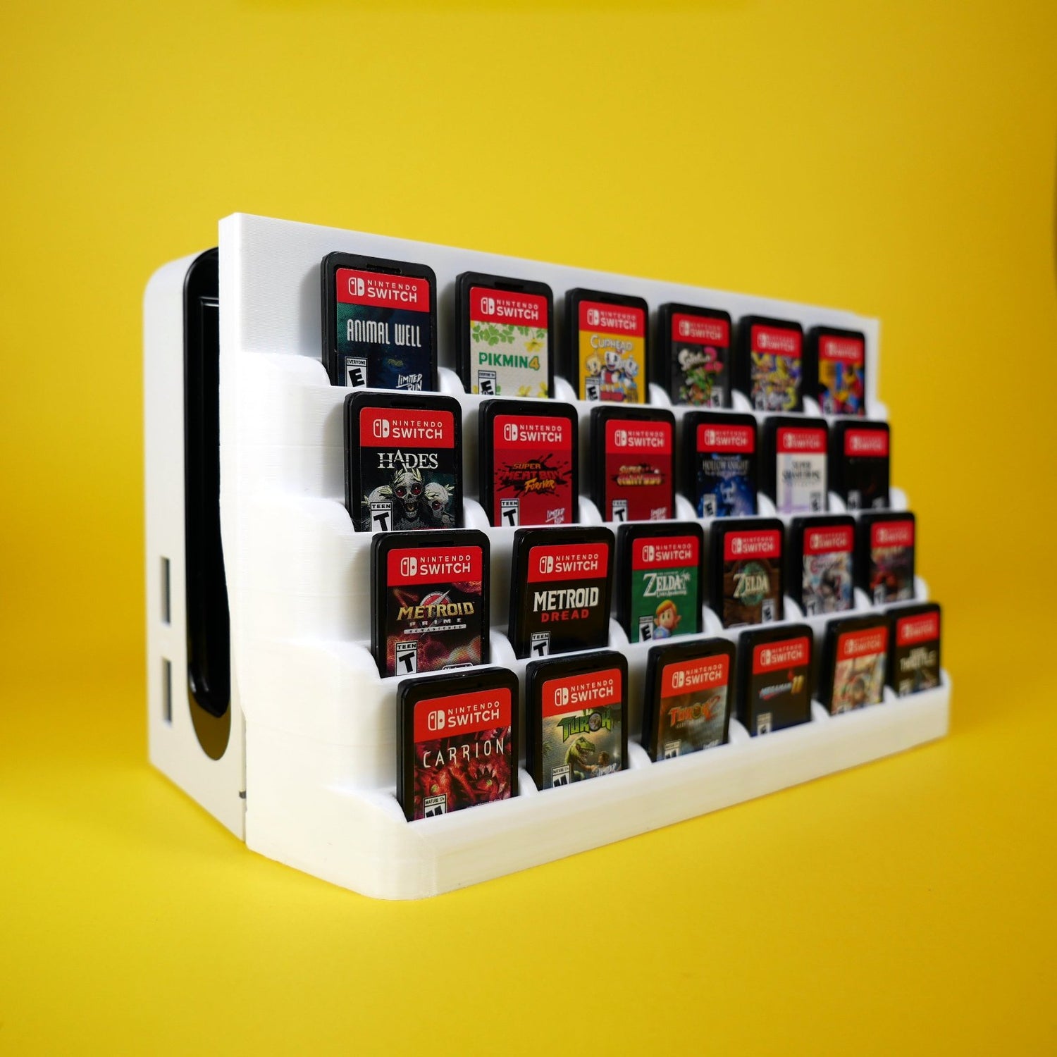 Switch Dock Mounted Add-on Game Storage