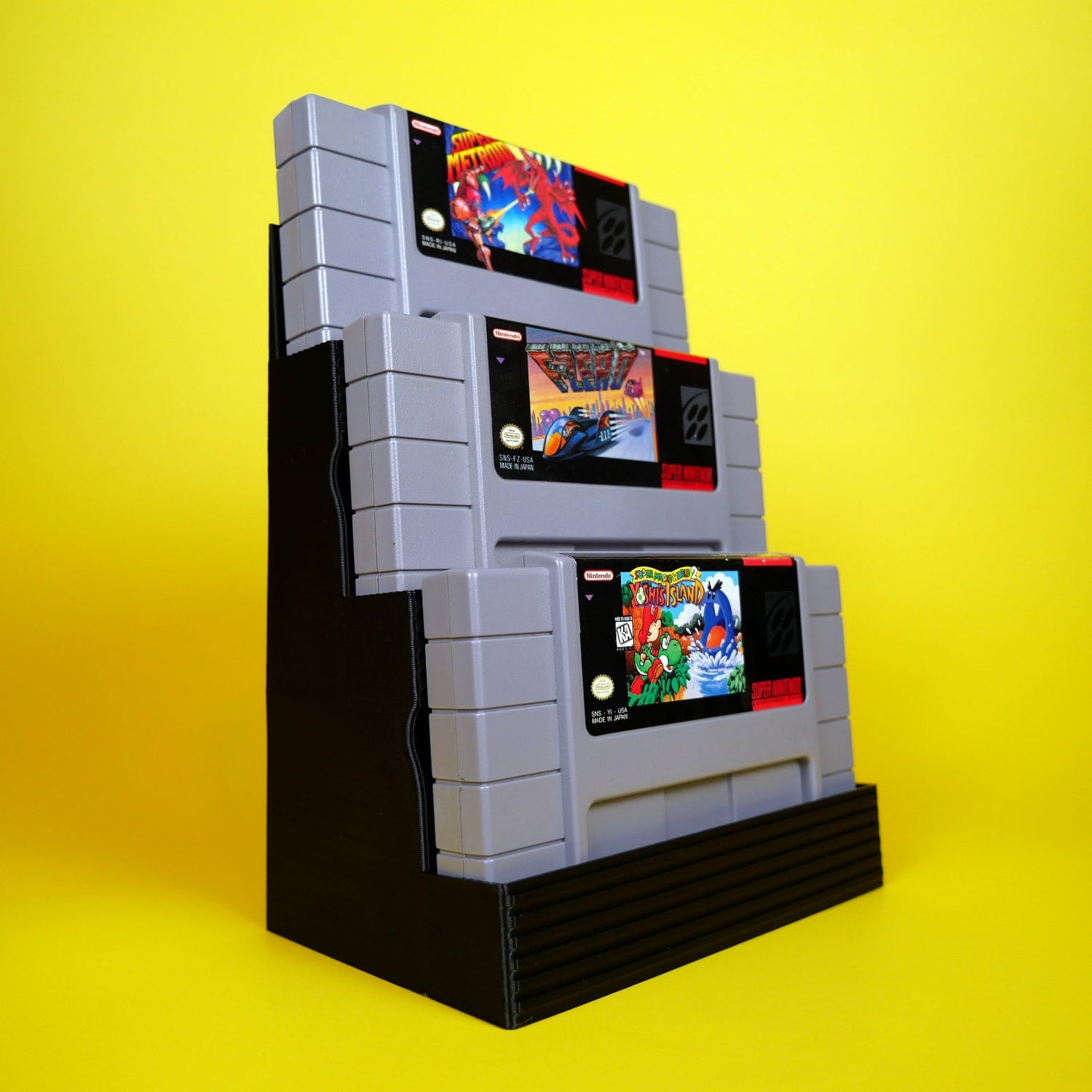 SNES Game Display Tower