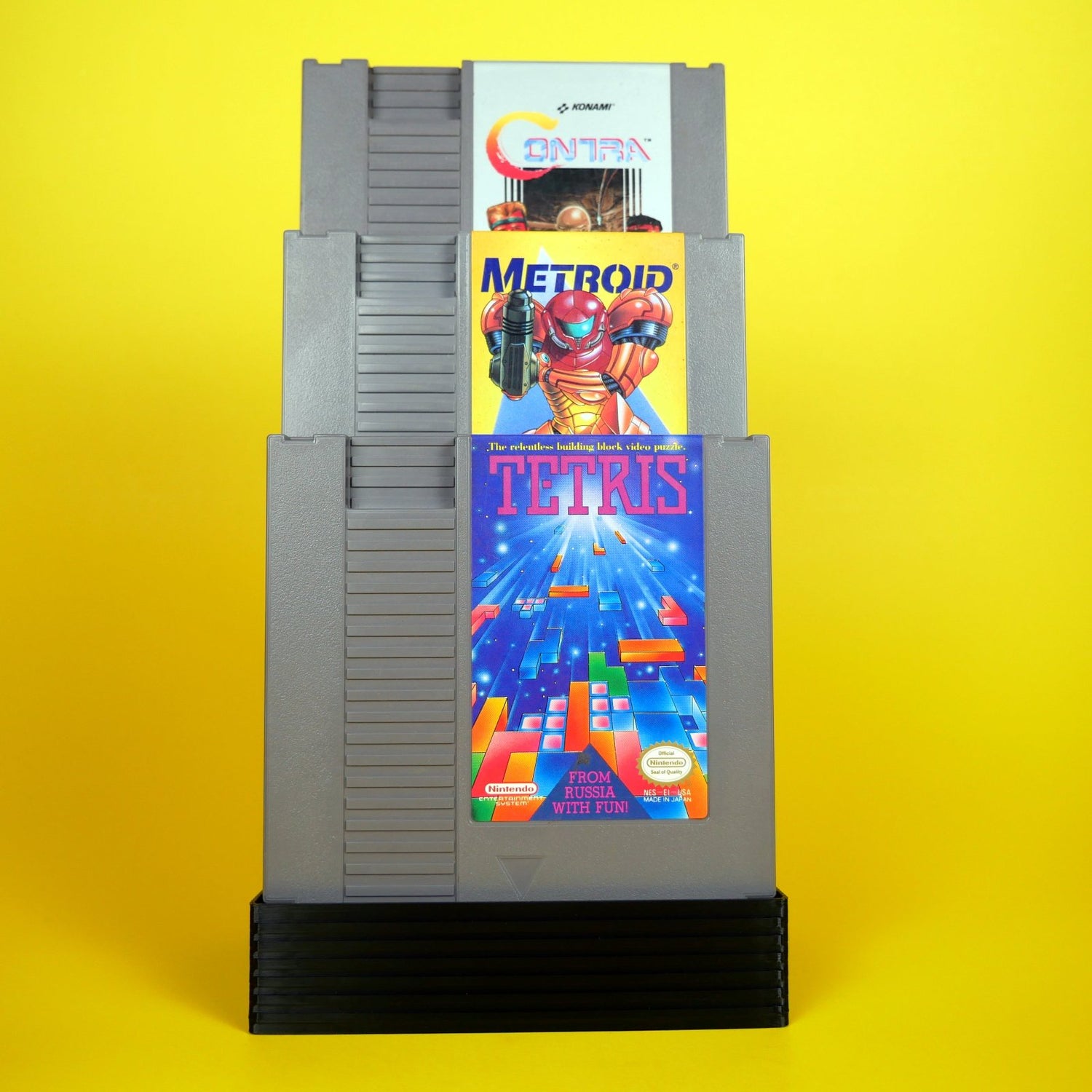 NES Game Display Tower