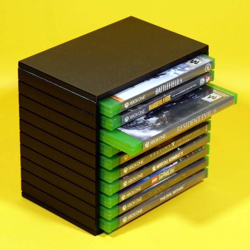 Stackable Xbox One / Xbox Series X Game Case Organizer