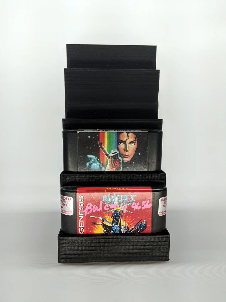 Sega Genesis / MegaDrive Game Display Tower